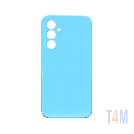 Capa de Silicone com Moldura de Câmera para Samsung Galaxy A54 5g Azul